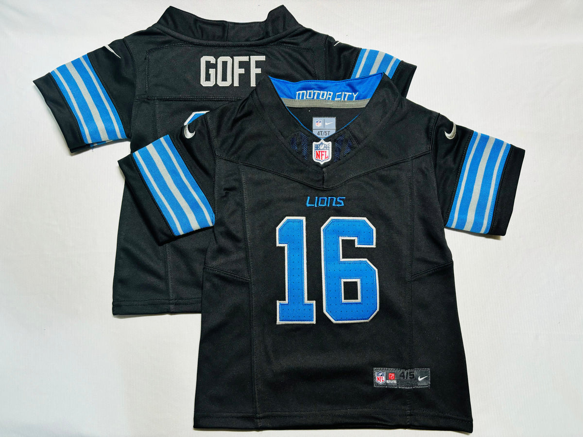 Camisa NFL Baby Jersey Detroit Lions Vapor F.U.S.E. Limited Black