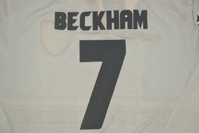 Camisa Manchester United Manga Longa 97/99 - Versão Retrô "Beckham" Nº 7