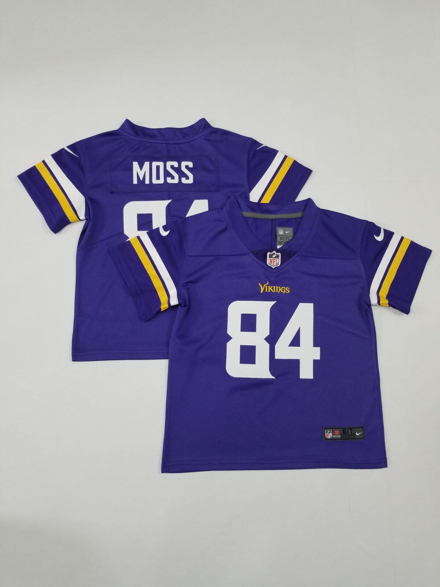 Camisa NFL Baby Minnesota Vikings Vapor Limited Jersey Roxa