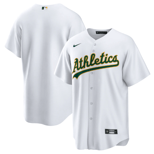 Jersey Oakland Athletics Branca Torcedor Silkada
