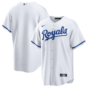 Jersey Kansas City Royals Branca Torcedor Silkada
