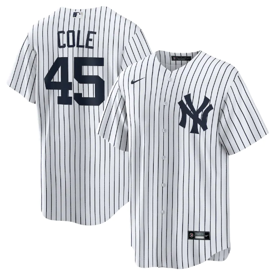 Camisa MLB New York Yankees Jersey Branca Torcedor