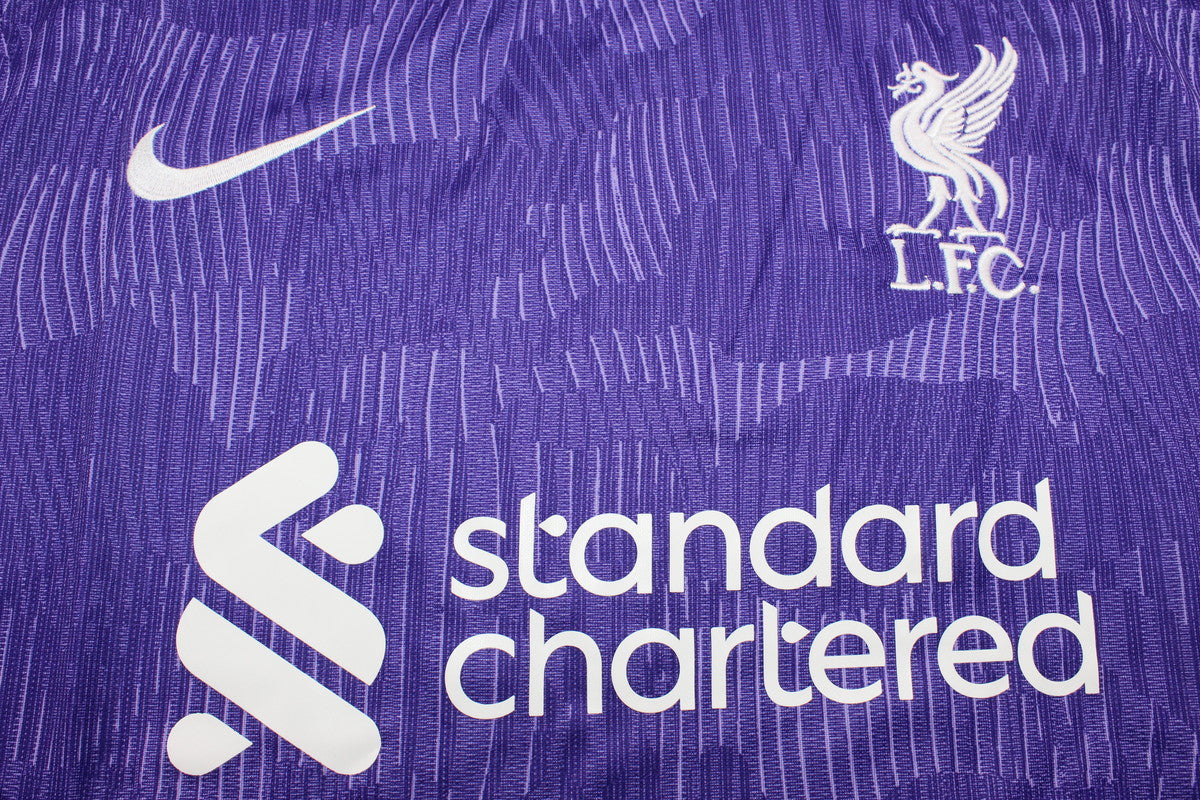 Camisa Liverpool Manga Longa Third Away 23/24 - Versão Retrô