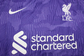 Camisa Liverpool Manga Longa Third Away 23/24 - Versão Retrô