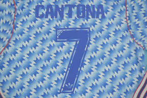 Camisa Manchester United Manga Longa Away 90/92 - Versão Retrô "Cantona" Nº 7