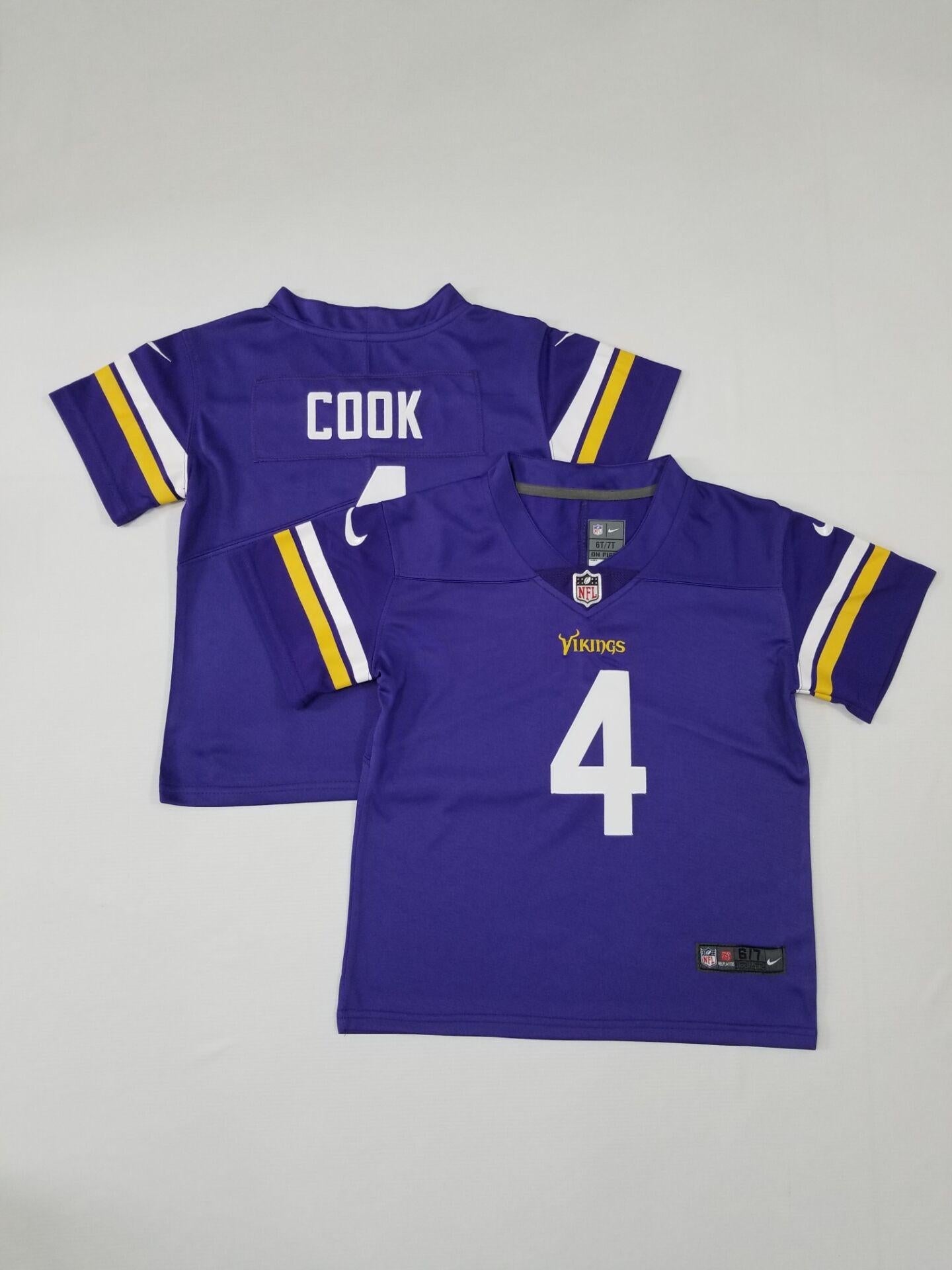 Camisa NFL Baby Minnesota Vikings Vapor Limited Jersey Roxa