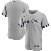 Camisa MLB New York Yankees Jersey Cinza Authentic