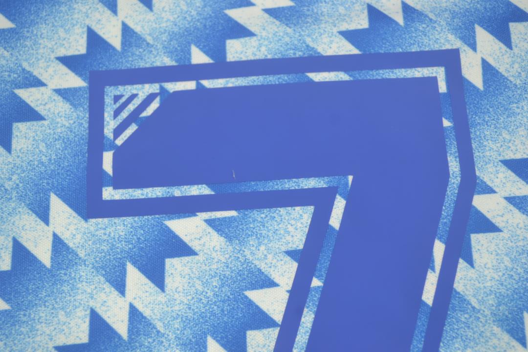 Camisa Manchester United Manga Longa Away 90/92 - Versão Retrô "Cantona" Nº 7