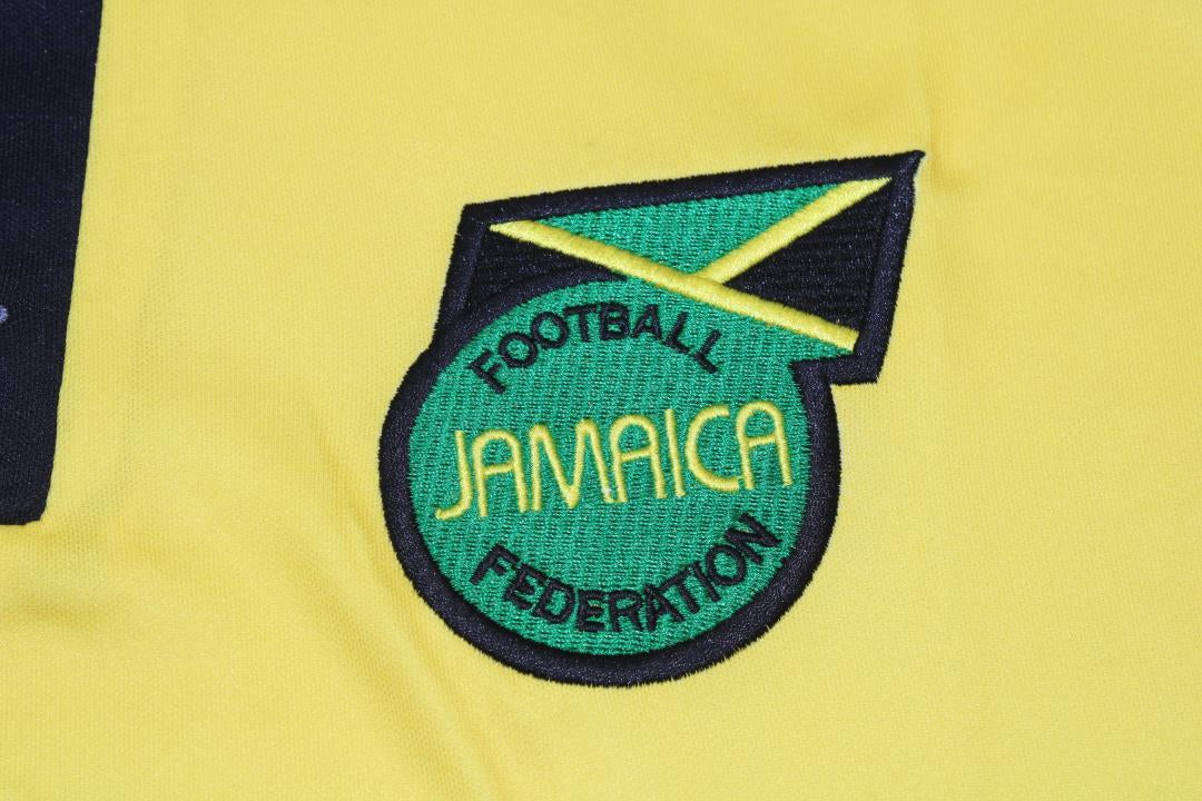Camisa Jamaica 1998 Home - Versão Retrô "Bob Marley" N°420