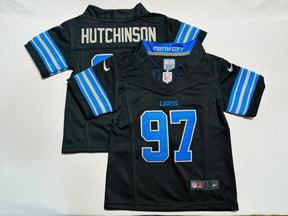 Camisa NFL Baby Jersey Detroit Lions Vapor F.U.S.E. Limited Black