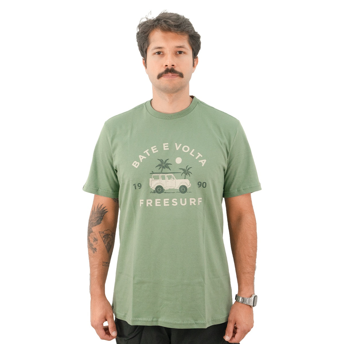 Camiseta Freesurf Bate E Volta Masculino