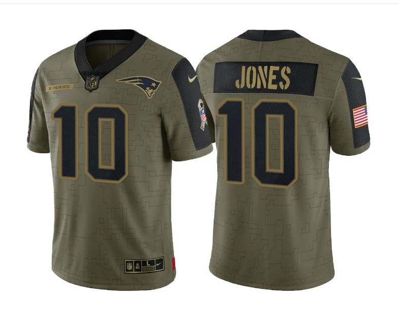 Camisa NFL New England Patriots Vapor Limited Jersey Salute To Service 2021