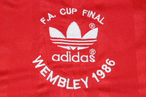 Camisa Liverpool Manga Longa Home 1986 - Versão Retrô