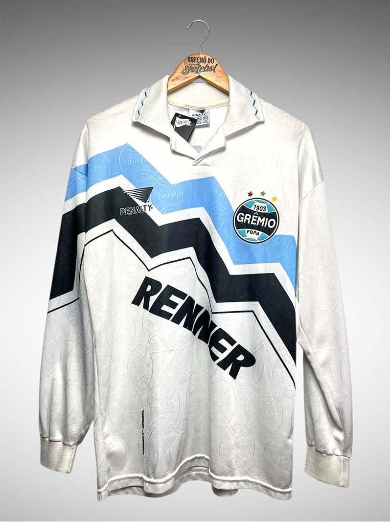 Grêmio 1996 Segunda Camisa Tam G Nº 9 Mangas Longas.