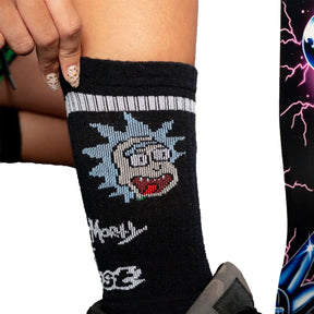 Meia Lost Rick And Morty Unissex