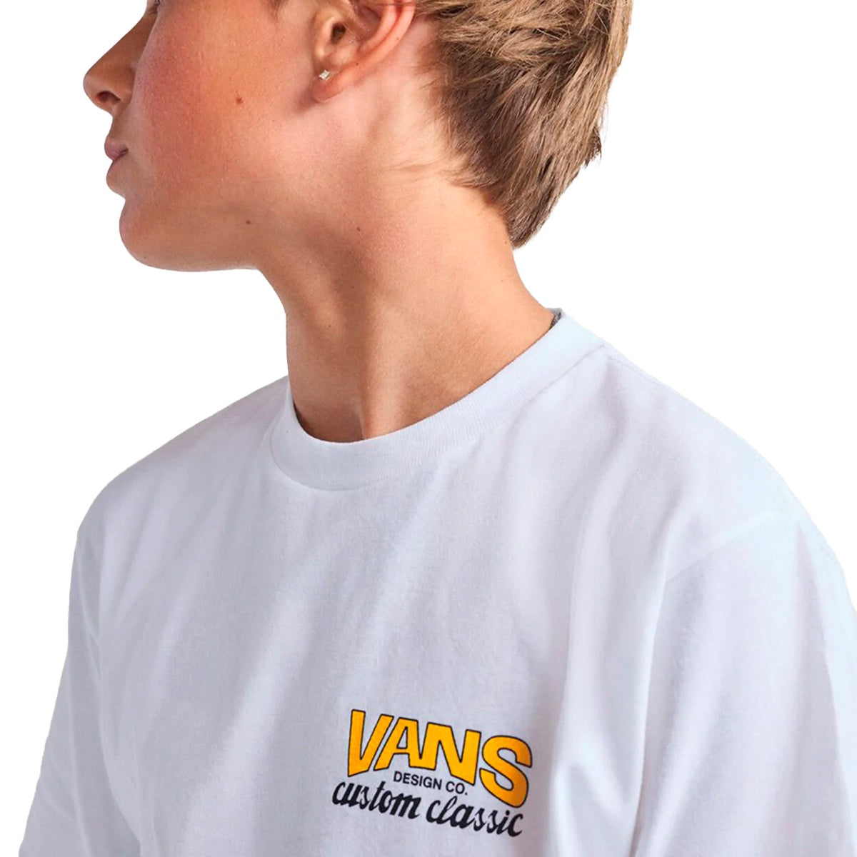 Camiseta Vans Ss Shop Infantil