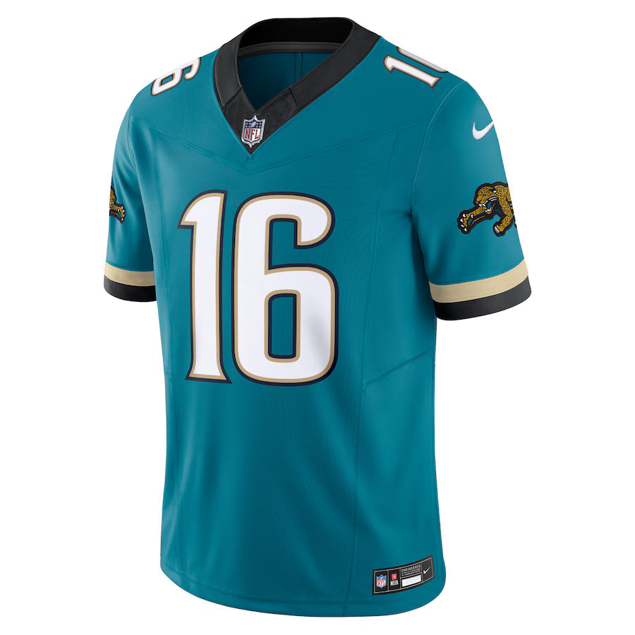 Camisa NFL Jacksonville Jaguars Vapor F.U.S.E. Limited Jersey Throwback