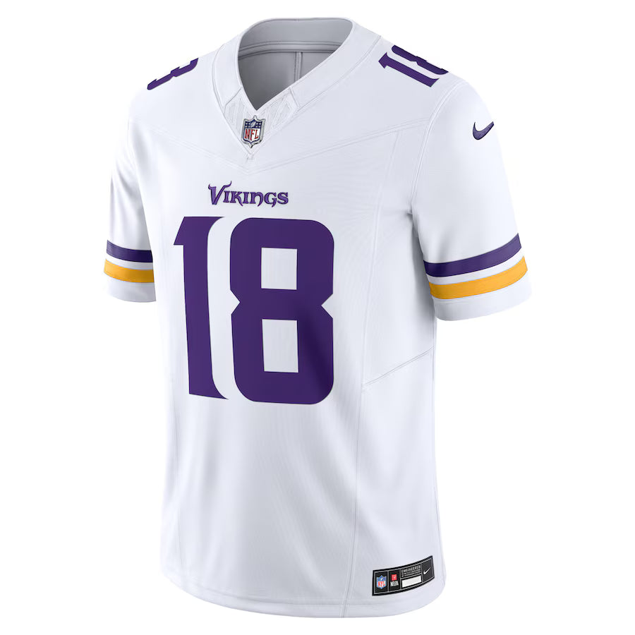 Camisa NFL Minnesota Vikings Vapor F.U.S.E. Limited Branca