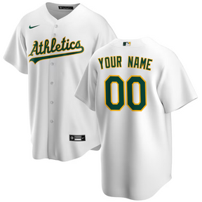 Jersey Oakland Athletics Branca Torcedor Silkada