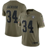 Camisa NFL Las Vegas Raiders Vapor Limited Jersey Salute To Service 2022
