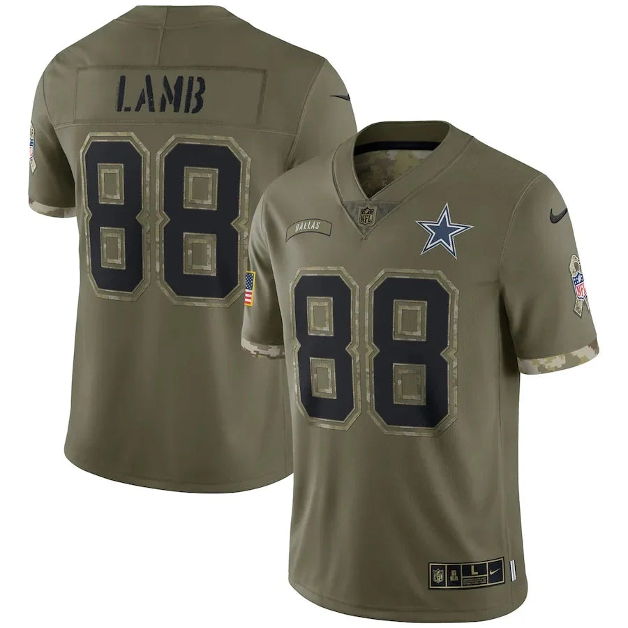 Camisa NFL Dallas Cowboys Salute To Service Vapor Limited 2022