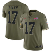 Camisa NFL Buffalo Bills Vapor Limited Jersey Salute To Service 2022