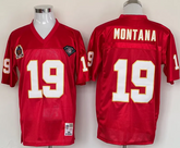 Jersey Kansas City Chiefs Mitchell & Ness Throwback Vermelha