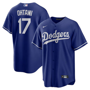 Camisa MLB Los Angeles Dodgers Jersey Azul Torcedor