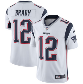 Camisa NFL New England Patriots Vapor Limited Jersey Brady Branca