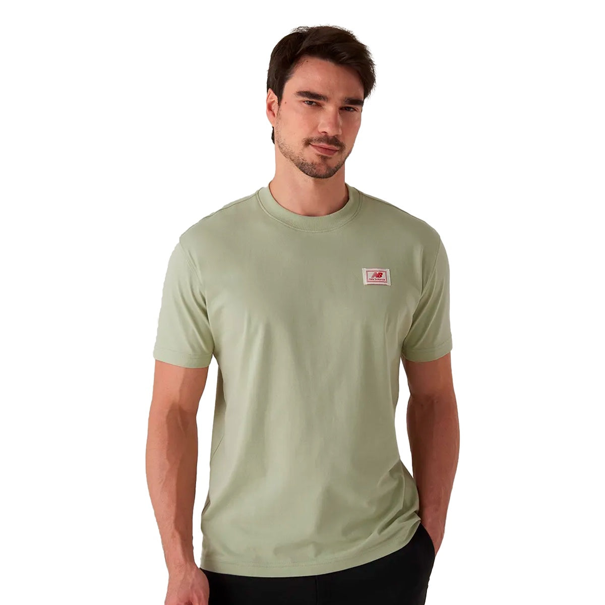 Camiseta New Balance Woven Label Masculino
