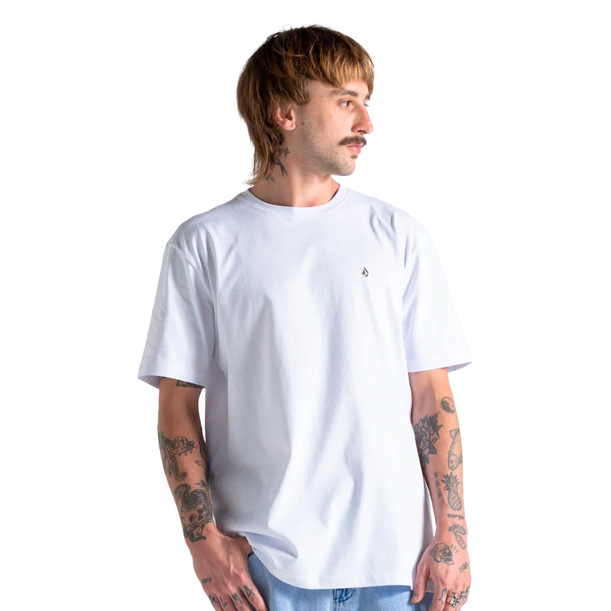 Camiseta Volcom Blanks Masculino