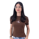 Camiseta Calvin Klein Rib Feminino
