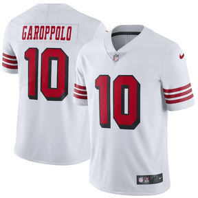 Camisa NFL San Francisco 49ers Vapor Limited Jersey Branca Preta