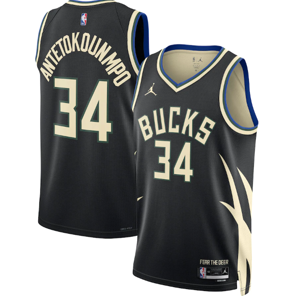 Camisa NBA Milwaukee Bucks Statement Edition 22/23