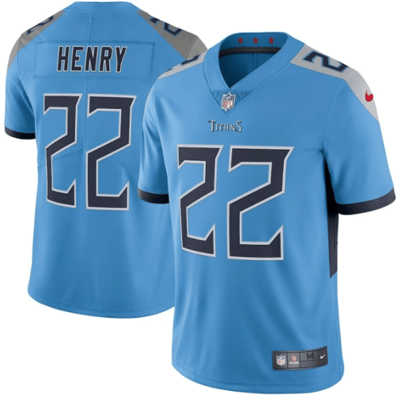 Camisa NFL Tennessee Titans Vapor Limited Jersey Azul Claro