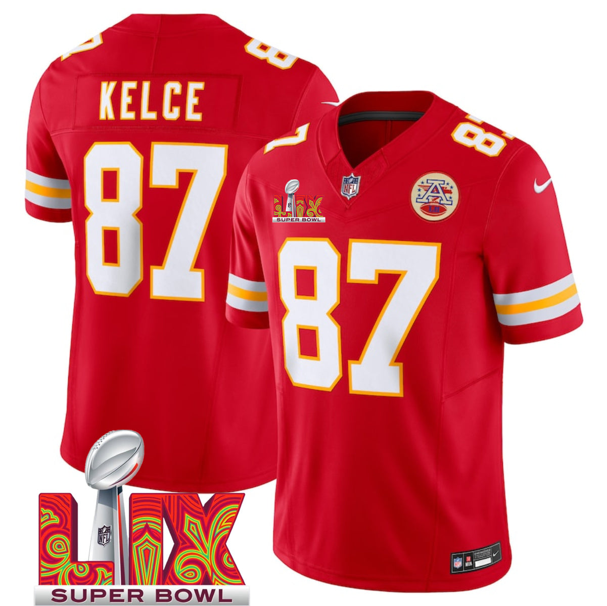 Camisa NFL Kansas City Chiefs Vapor F.U.S.E. Limited Jersey SB LVIX