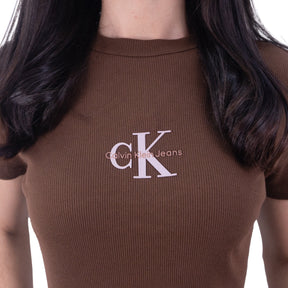 Camiseta Calvin Klein Rib Feminino
